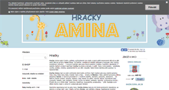 Desktop Screenshot of hrackyamina.cz